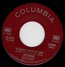 Ses plus grands succès is a 2000 greatest hits album by joe dassin track listing. Joe Dassin Je Change Un Peu De Vent 1965 Vinyl Discogs