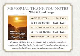 Thank you for your expression of sympathy and for helping me through the loss i have experienced. Memorial Thank You Notes By Memorial Prayer Cards