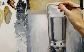 How To Paint Glass Reflections With