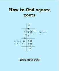 Squaring a number is a trivial operation: How To Find Perfect And Approximate Square Root Of Integers Or Decimals