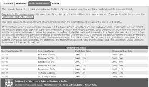 The world bank is an international financial institution that provides credit to developing countries currently the world bank is made up of 189 member countries. Http Www Tagtenders Com Uploadimages Guidelines 20and 20manuals Wb 20userguideforconsultantfirms201sept020071 Pdf