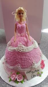 Creme Au Beurre Barbie 1 Retro Style Cake