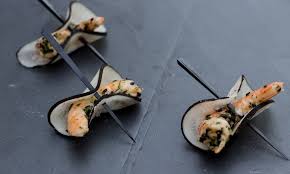 Pince De Radis Noir Aux Crevettes Marinees Radis Noir Crevettes Marinees Radis