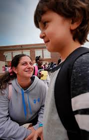First day of school for Paxinosa Elementary School students