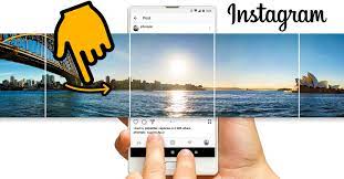In the latest update, you can now add multiple images to the same instagram post. Photoshop How To Split Images For Instagram S Multi Post Seamless Panoramas Free Psd