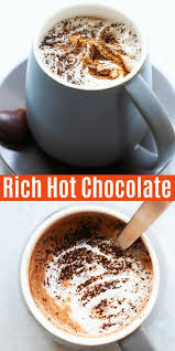 The Best Homemade Hot Chocolate With Whole Milk Real Chocolate Sugar And Water This Hot Cocoa In 2020 Yummy Food Dessert Sweet Recipes Desserts Fall Dessert Recipes