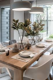 A photo mural is a beautiful idea. Gepostet Von Brusilla Www Brusilla Com Dekoration In 2021 Minimalist Dining Room Rustic Dining Room Dining Room Inspiration