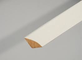 Quart De Rond Blanc 18 X18 Mm Medium Revetu Longueur 2 40 M