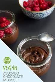 Veganrecipes Vegandessert Chocolate Desserts Healthy Wouldnt Avocado Dessert Mousse Smooth Cream Avocado Chocolate Mousse Desserts Avocado Chocolate