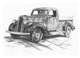Pin by jason allen on truck car drawing pencil. Old Truck Pencil Drawing Google Image Result For Http Community Pencils Com Files Truck Pencil Drawing 2 Jpg ê·¸ë¦¼ ì—°í•„