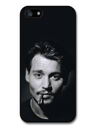 Micro Gorilla Johnny Depp Blanco y Negro Fumar Funda para iPhone 5 y 5S  A1323 : Amazon.com.mx: Electrónicos