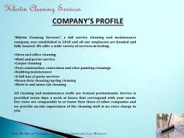 Klintin Cleaning Services Presentation Cleaning Services Company Cleaning Service Company Profile Template