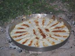 Fli A Yummy Crepe Like Layered Bread From Kosovo Served With Sour Cream Food Pancakes And Waffles Cooking Recipes