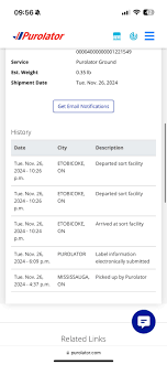 What the fuck is going on in Etobicoke : rpurolator