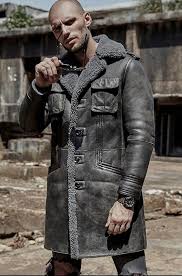 Herbhandler Cc Mens Shearling Jacket Leather Jacket Leather Jacket Men