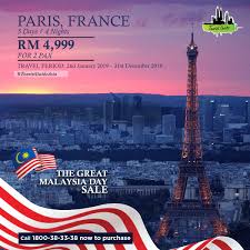 Imposition of sales tax 4. Touristguide Asia On Twitter Malaysia Day Sale Special Offer Ends On 17th Sept 2018 5d4n Paris France For Only Rm4 999 For 2 Persons Inc Flight Hotel Tours Transport Travel Period