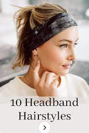 Home hairstyles with bangs headband hairstyles. 10 Best Headband Hairstyles Headband Hairstyles Hair Styles Headbands For Short Hair