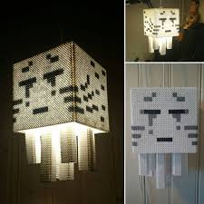 i really kinda want this ghast lamp what a great minecraft diy project using be minecraft elisleri kucuk oda tasarimi fikirler