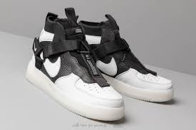 Nike Air Force 1 Utility Mid Off White Black White Footshop Nike Nike Air Mens Nike Shoes