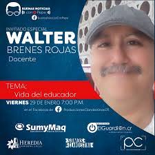 Walter Brenes's Instagram, Twitter & Facebook