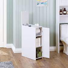 Due to the influence of the display and the light of the photo, there may be a gap between the color of the goods and the. Buy Utex Slim Bathroom Toilet Paper Storage Cabinet With Rolling Toilet Paper Holder Free Standing Toilet Paper Holder Bathroom Cabinet 9 W X 30 H X 20 D White Online In Turkey B085dph24x