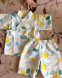 子供の部屋着にも 手ぬぐい４枚で甚平を作ろう 手ぬぐいシリーズ 子供 浴衣 作り方 甚平 作り方 赤ちゃん 甚平