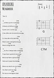 As Canções Que Você Fez Pra Mim Lyrics Cifra Me Namora Edu Ribeiro Cifras De Musicas Cifras Para Iniciantes Cifras Violao
