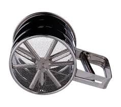 Tamis A Farine En Inox Saupoudreur 16cm Argent Toute L Offre Ustensile De Cusine But
