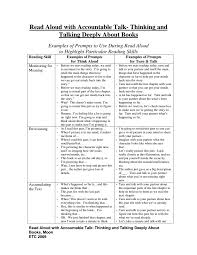 Read Aloud With Accountable Talk Pdf Accountable Talk