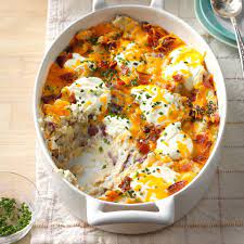 Loaded Red Potato Casserole Recipe Potatoe Casserole Recipes Red Potato Recipes Potato Side Dishes