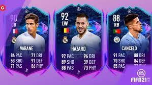 Ea sports) the new team of the week (totw 20) in fifa 21 is live and brings along new cards for raphaël varane (real madrid) and raheem sterling (manchester city) along with three headliners updates! Fifa 21 Ucl Rttf Real Madrid And Manchester City Upgrades Confirmed Release Date Ratings Boosts And Everything You Need To Know