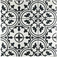 This random sized porcelain mosaic tile in white/black. 15 Stunning Vintage Black And White Tiles For Bathrooms The Flooring Girl