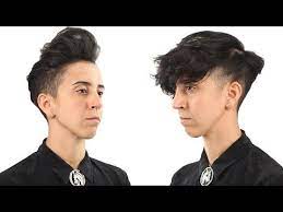 9 Androgynous Hairstyles In 60 Seconds Feat Madison From District Salon Androgynous Hair Tomboy Haircut Hair Styles