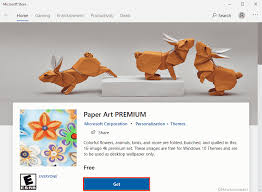 You'll need to know how to download an app from the windows store if you run a. Paper Art Premium Windows 10 Theme Download