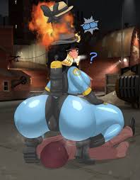 Rule34 - If it exists, there is porn of it  mistpirit, amelia, anubis, oc,  original character, pyro, spy (team fortress 2)  3938036