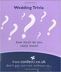 If you buy from a link, we may earn a commission. Wedding Trivia How Much Do You Really Know Confetti 9781840913071 Amazon Com Books
