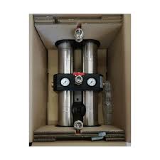 Bei der filterung von brunnenwasser empfehlen wir eine vorherige wasseranalyse, um die anlage optimal anpassen zu können. Carbonit Quadro 60 120 L R Aktivkohle Hauswasserfilteranlage Wasserfilter Zentrum Filtersysteme Fur Reines Trinkwasser