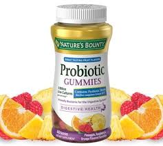 Nature S Bounty Probiotic Gummies Are The Great Tasting Way To Get Friendly Bacteria For Your Digestive System Made With Natural Fruit Flavors Pr Vitaminas