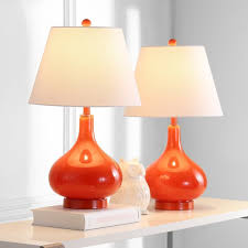 Overstock Com Online Shopping Bedding Furniture Electronics Jewelry Clothing More In 2020 Orange Table Lamps Orange Lamps Table Lamp Sets
