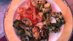 Coquillages En Tapas A La Plancha Youtube Tapas Coquillage Grillades