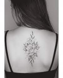 Tattoos On Back And Epidural Tattoosonback Floral Back Tattoos Spine Tattoos For Women Flower Spine Tattoos