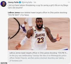 On behalf of pro athletes, current and former, i apologize for how #lebronjames just showed his inner maxine waters and made a very real, ongoing threat to the life of the officer who. Wtlvbyv9qlh Km