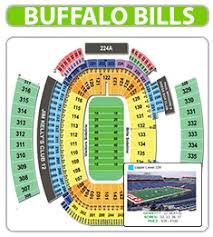 Ralph Wilson Stadium Seat Chart Ralph Wilson Stadium Map