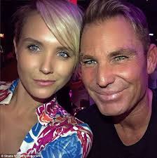 Shane Warne pictured receiving stem cell therapy to combat his hair loss