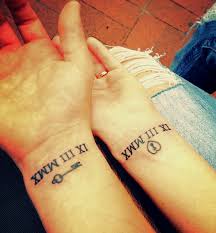 Debido a lo versátil de las distintas letras para tatuajes que se pueden utilizar para un tatuaje de un número romano, este estilo. Tatiu04 Tatuajes Pequenos Numeros Romanos
