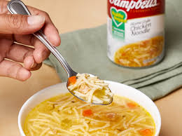 100 calories, 2 g fat. Healthy Request Soups Campbell Soup Company