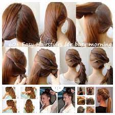 This look is ideal for work but also if you're going to a. 60 Simple Diy Hairstyles For Busy Mornings Hair Styles Easy Hairstyles Hair Tutorials Easy