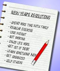 New Year Resolution Years New Years Resolutions List Stock Illustration Illustration Of Resolutions 20416322