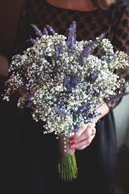 Still going strong in the wedding world, rustic weddings are a country girls dream! Lavender Baby S Breath Bouquet Photo By Post Beam Co Babys Breath Bouquet Lavender Wedding Wedding Bouquets