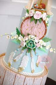 Dreamcatcher Cake Dreamcatcher Cake Boho Cake Dream Catcher Cake